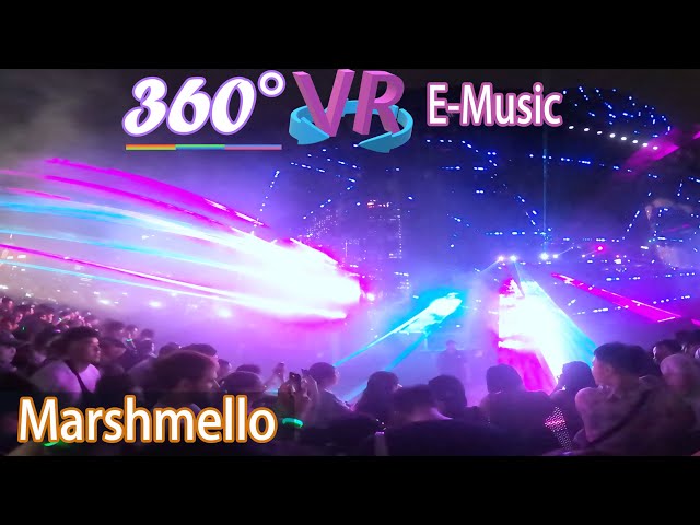 [360° VR] Marshmello Electronic Music Live - Producer & DJ  | Chasing Colors | Ultra Hong Kong 2024