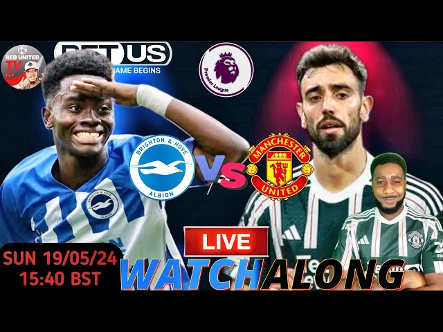 BRIGHTON vs MANCHESTER UNITED WATCHALONG - PREMIER LEAGUE | Ivorian Spice