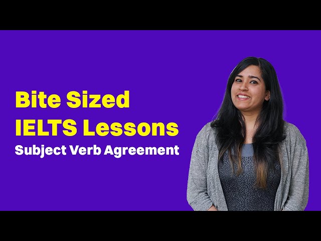 IELTS Last Minute Tips | What is Subject Verb Agreement | IELTS Rocket Run