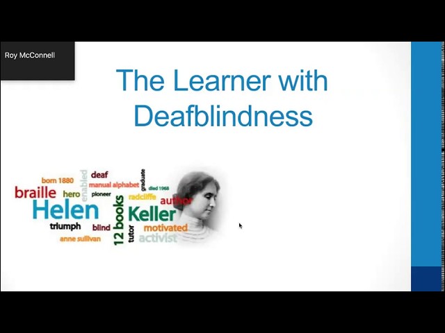 WEBINAR: Research in Deafblind and Team Approach to working with the individuals with Deafblindness