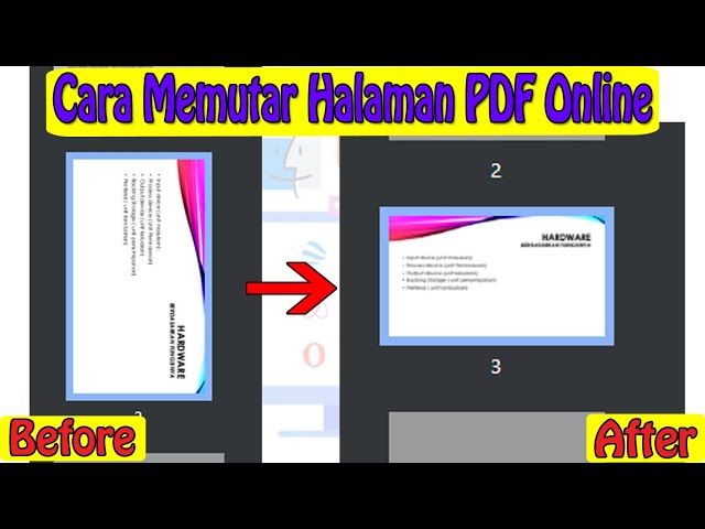 How to Rotate PDF Pages Online