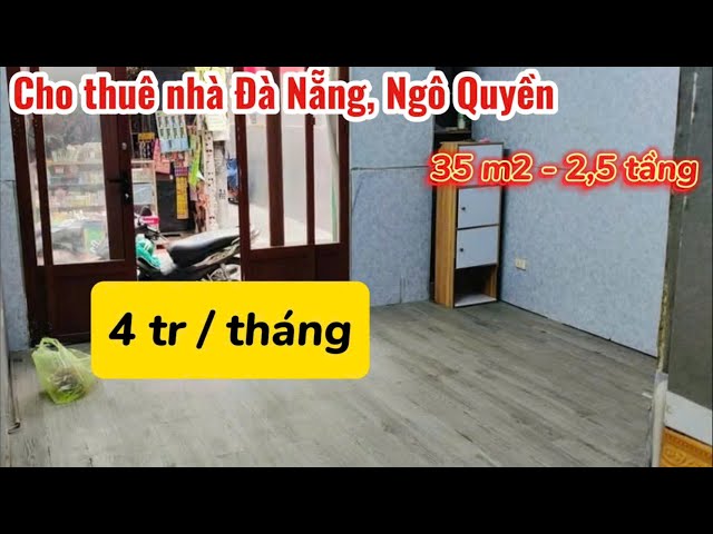 CHO THUÊ NHÀ HẢI PHÒNG MỚI 2025 - NHÀ ĐÀ NẴNG, NGÔ QUYỀN