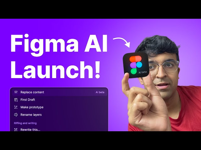 Figma AI Launched! - I'm Impressed! | Create UI With AI With New Figma Features