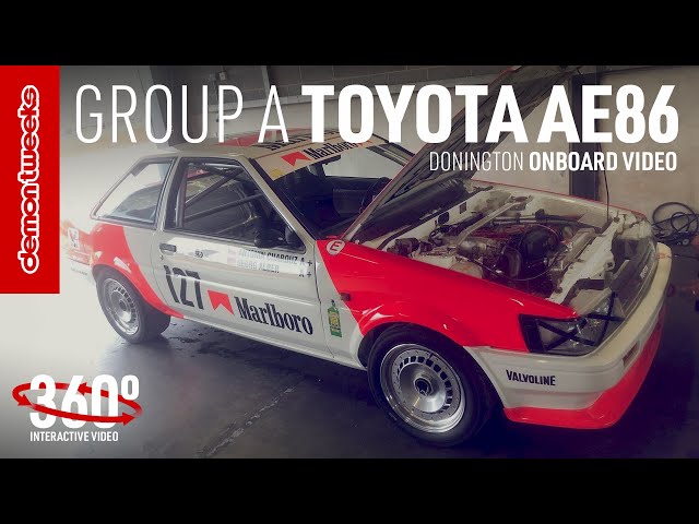 Group A Toyota AE86 Touring Car FLAT OUT - 360º Interactive Video