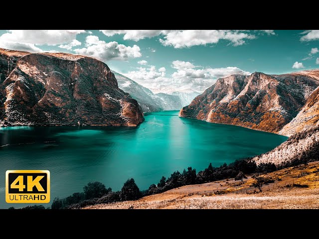 6 hours Magnificent Views of the Earth 4k with Relaxation Music