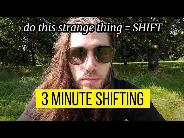 How To Shift Your Reality In 3 MINUTES (Works 94% Of The Time! Reality Shifting For Beginners)