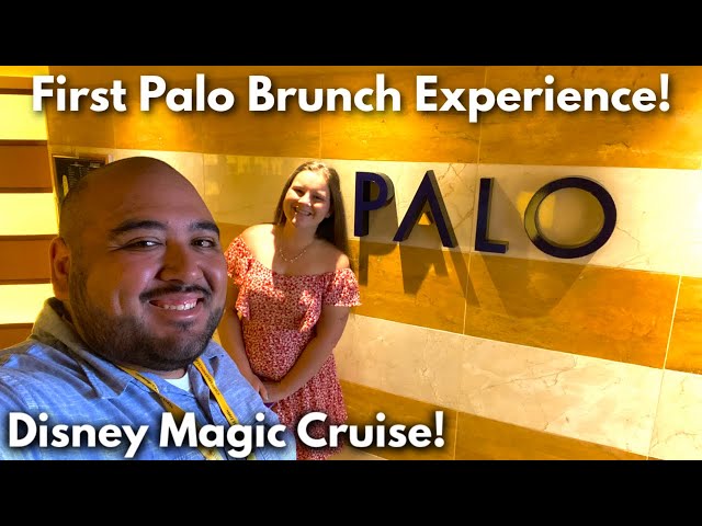 Our First Ever Palo Brunch Experience! Disney Magic Cruise Vlog 3.5! Disney Cruise Line 2022!