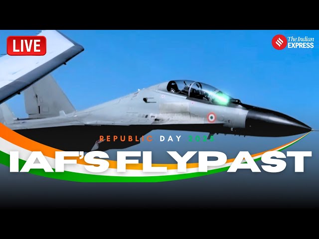 LIVE I Republic Day 2025: IAF's Aerial Brilliance Leaves Kartavya Path in Awe