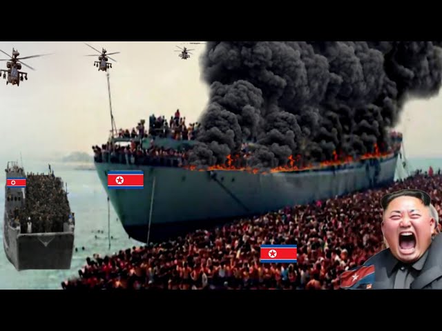 1 HOUR AGO! 30,000 Billion North Korean Black Sea Fleet Soldiers Destroyed by Ukraine