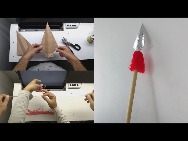 How to create sturdy but safe Chinese style spear for staging play