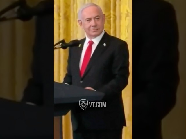 Watch Netanyahu's Reaction to Trump's Gaza Control Comments