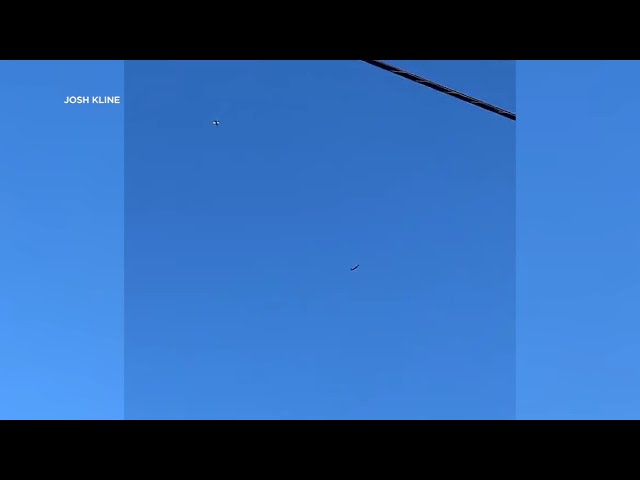 Video shows fighter jet intercept plane violating SF area flight restrictions amid Biden's visit