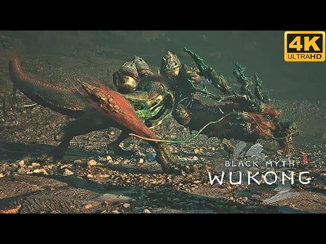 BLACK MYTH WUKONG “ Red Loong “ Secret Boss Fight ​⁠​⁠@AestheticGamer09