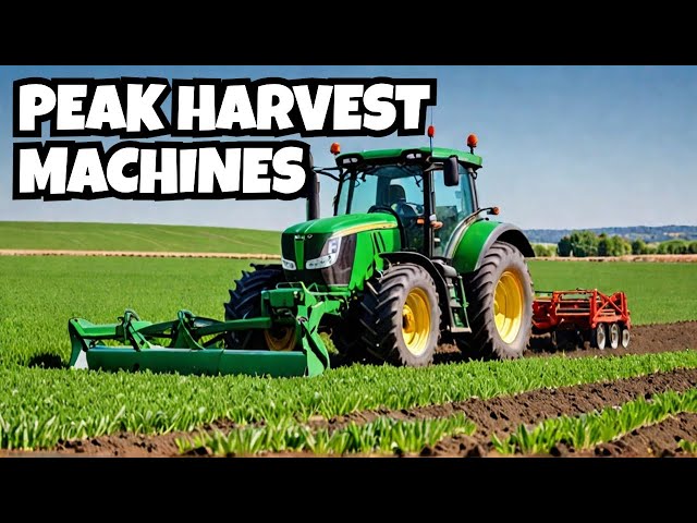 Harvest Power: Agricultural Machinery at Its Peak - HuTaNaTu