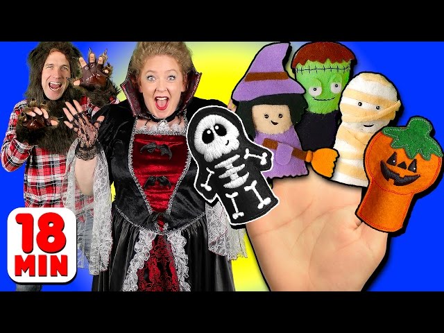 Halloween Finger Family & More Finger Family Songs | Daddy Finger Collection