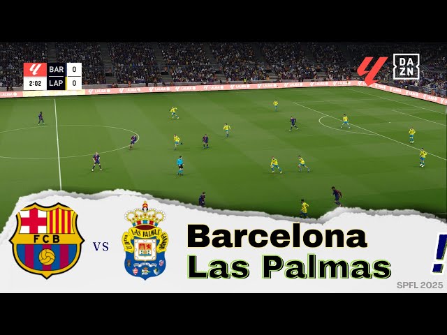 FC Barcelona Vs UD Las Palmas | Spanish La Liga English Commentary