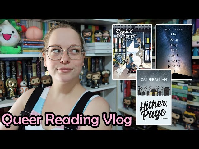 the queering glass (tbrger) episode 3 | reading vlog [cc]