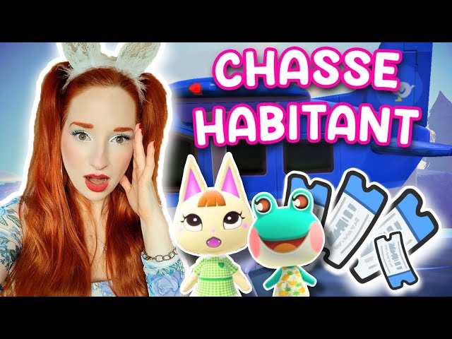 CHASSE à L'HABITANT DE L'HORREUR ANIMAL CROSSING NEW HORIZONS 18 TICKETS MILES NOOK #acnh