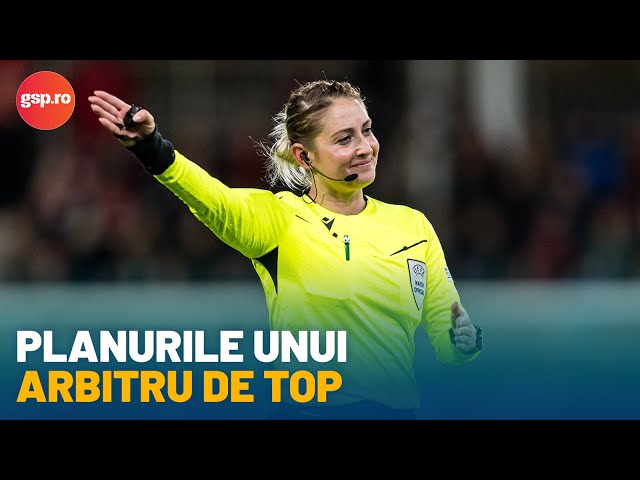 Alina Peșu: „Urmează ani importanți pentru mine în arbitraj. Acolo vreau să ajung!”