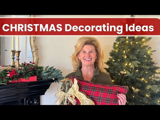 CHRISTMAS Decorating 2024 ~THRIFTED Classic Cozy STYLE~ Living Room Makeover