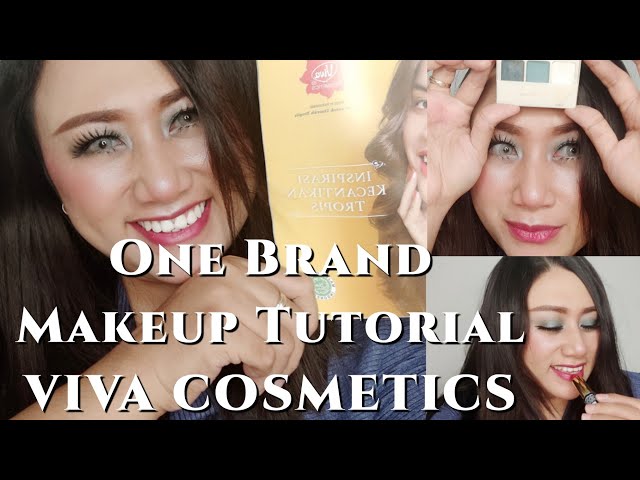 One Brand Makeup Tutorial VIVA COSMETICS || VIVA COSMETICS INDONESIA || BELIVIVA