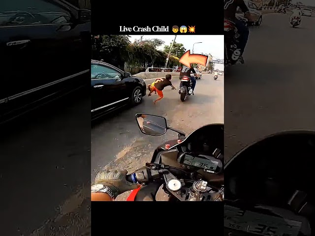 Live Bike Accident 💥 #shorts #rider #bikeride #crash #accident #viral #motovlog #bikelife