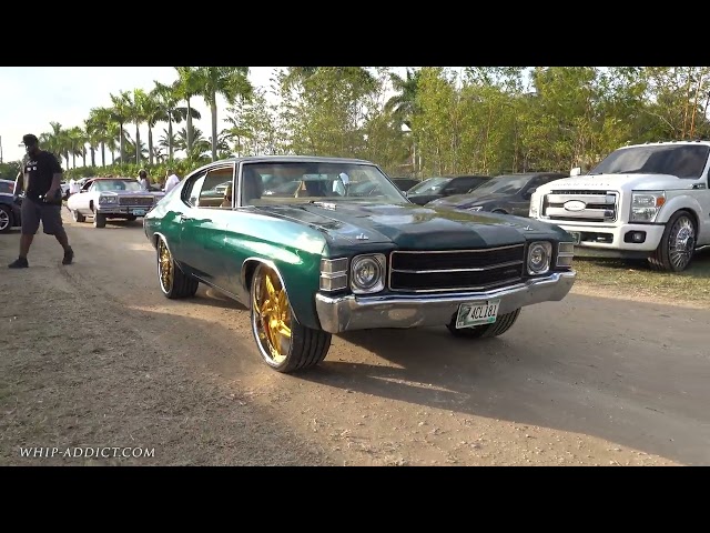 71' Chevy Chevelle Malibu on Gold 24s with a Surprise Under The Hood!