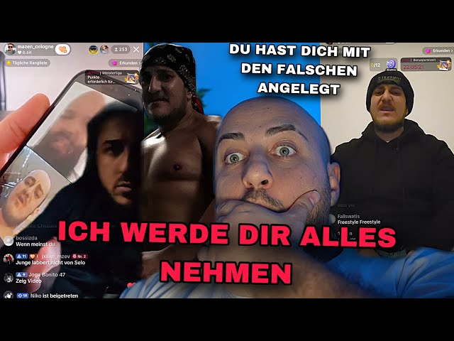 GENICKBRECHER VS MAZEN ES GEHT LOS