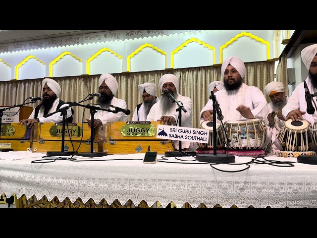 Bhai Harcharan Singh Khalsa, Bhai Maninder Singh, Bhai Jagtar Singh-AtamRas Darbar, Southall, London