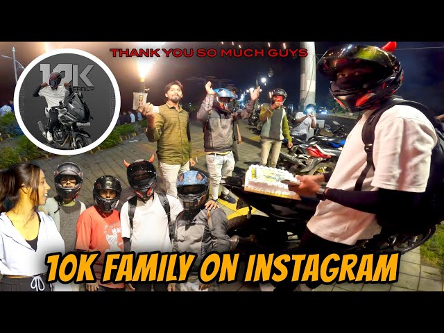 ALHAMDULILLAH 10K Followers Completed On Instagram ❤️ | Celebrating 10K Followers | riderxdany