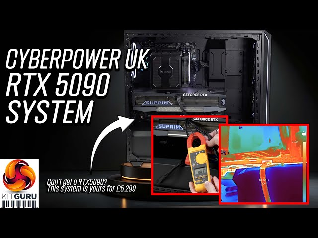 RTX 5090 Power Draw: Safe or Not? £5,300 CyberpowerPC UK System