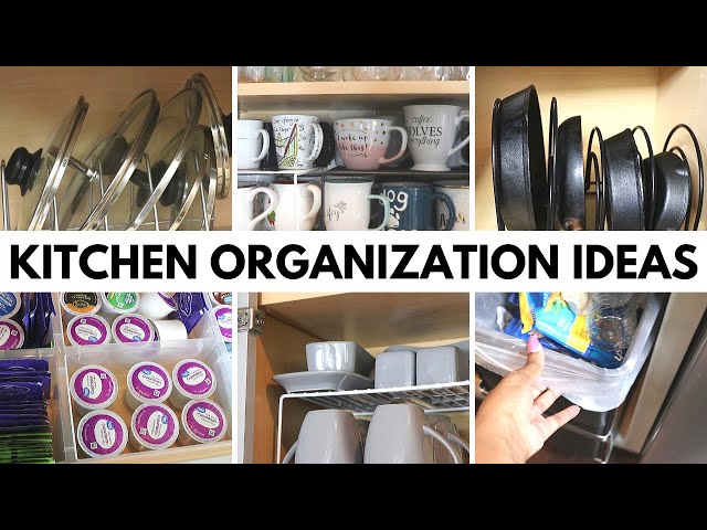 KITCHEN ORGANIZATION IDEAS!