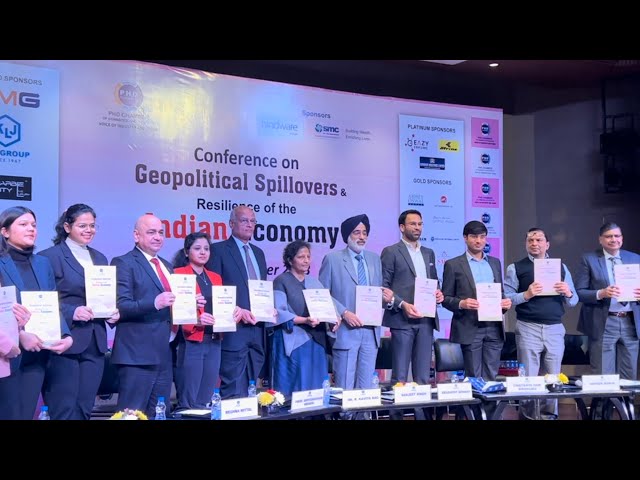 Conference on Geopolitical Spillover Resilience of the Indian Economy | PHD Chamber | SMC | Hindware