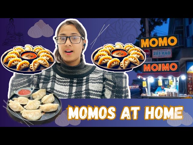 GhR MaI BaNaYa 🥟 StReet StYLe MomOs 🤤with MEENA GUSAIN || hOmE made MOMOS  StReet wAlA MaJA🤤