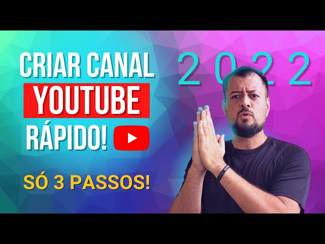 [SÓ 3 PASSOS] Como CRIAR CANAL YOUTUBE pelo PC - Tutorial