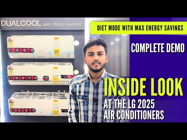 LG AC 2025 | Dual Inverter AC | Energy manager plus | Diet mode plus Technology