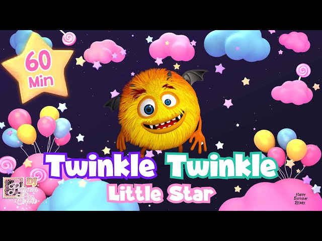 🔴 1Hr Twinkle Twinkle Little Star How I wonder What you are ⭐️Nursery Rhymes for Kids and Teens