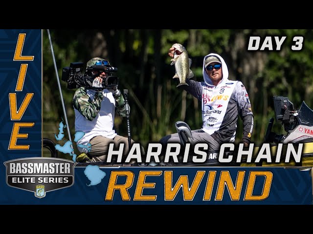 2024 Bassmaster Elite Series LIVE at Harris Chain — Day 3