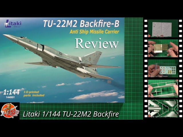 Litaki 1/144 TU-22M2 Backfire Review