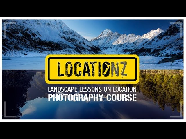 Landscape photography lessons on location | Photoshop Tutorial