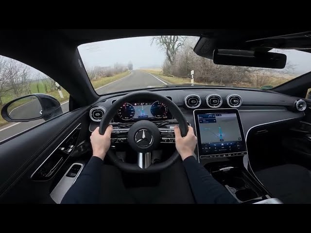 Mercedes CLE 300e 2025 Test Drive POV