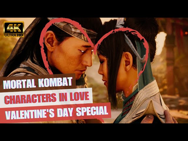 MK Characters In Love! A Mortal Kombat Valentine's Day Special 4k