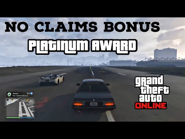 No Claims Bonus PLATINUM Award | Easy Method | Vehicle Enthusiast Career Progress | GTA 5 Online