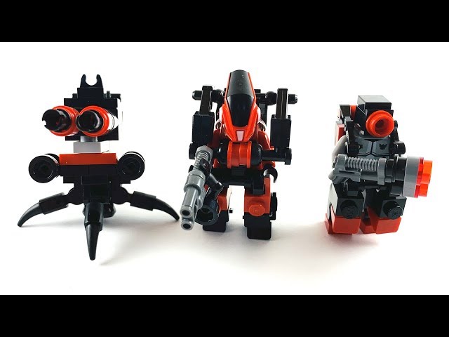 Lego Mech Suit Robot Trio | Lego MOC Tutorial