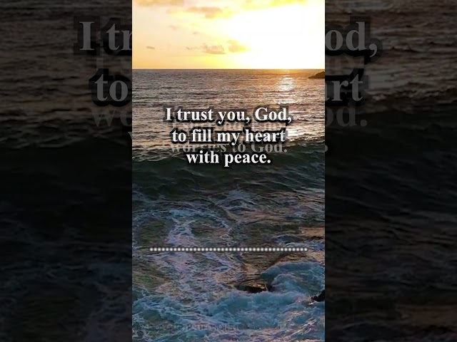 I Trust You God | Positive Morning Affirmations | Miracle Morning Affirmations | Positive Thinking