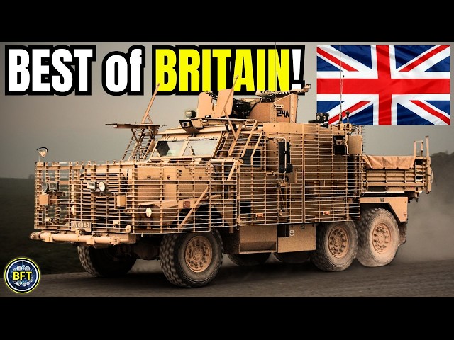 Top 10 Most Powerful Military Vehicles of the British Army!