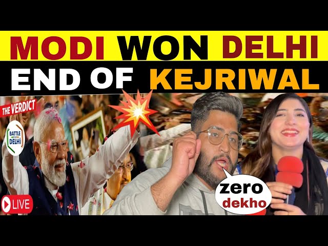 MODI WON DELHI AFTER 26 YEARS | MODI VICTORY SPEECH | PAK REACTION