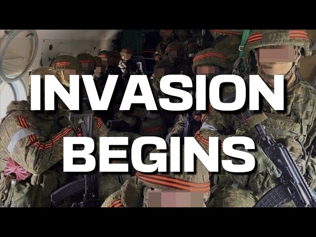 First Day of War: Invasion of Ukraine. Stories from Ukraine and Russia on February 24th, 2022.