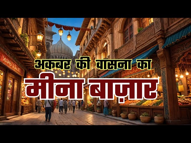 अकबर की वासना  का मीना बाज़ार | Mina Bazaar