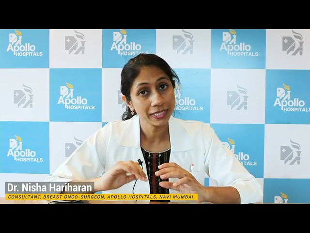 Dr  Nisha Hariharan Speaking on Oncoplastic Surgery For Breast Cancer | Apollo Hospitals Navi Mumbai